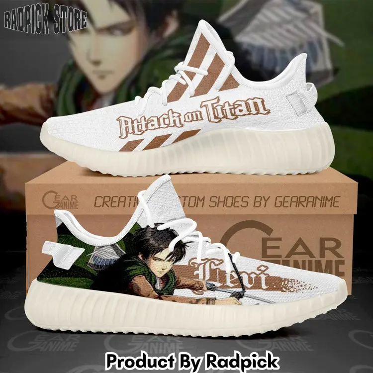 Levi ackerman yeezy shoes shingeki  rp120120120